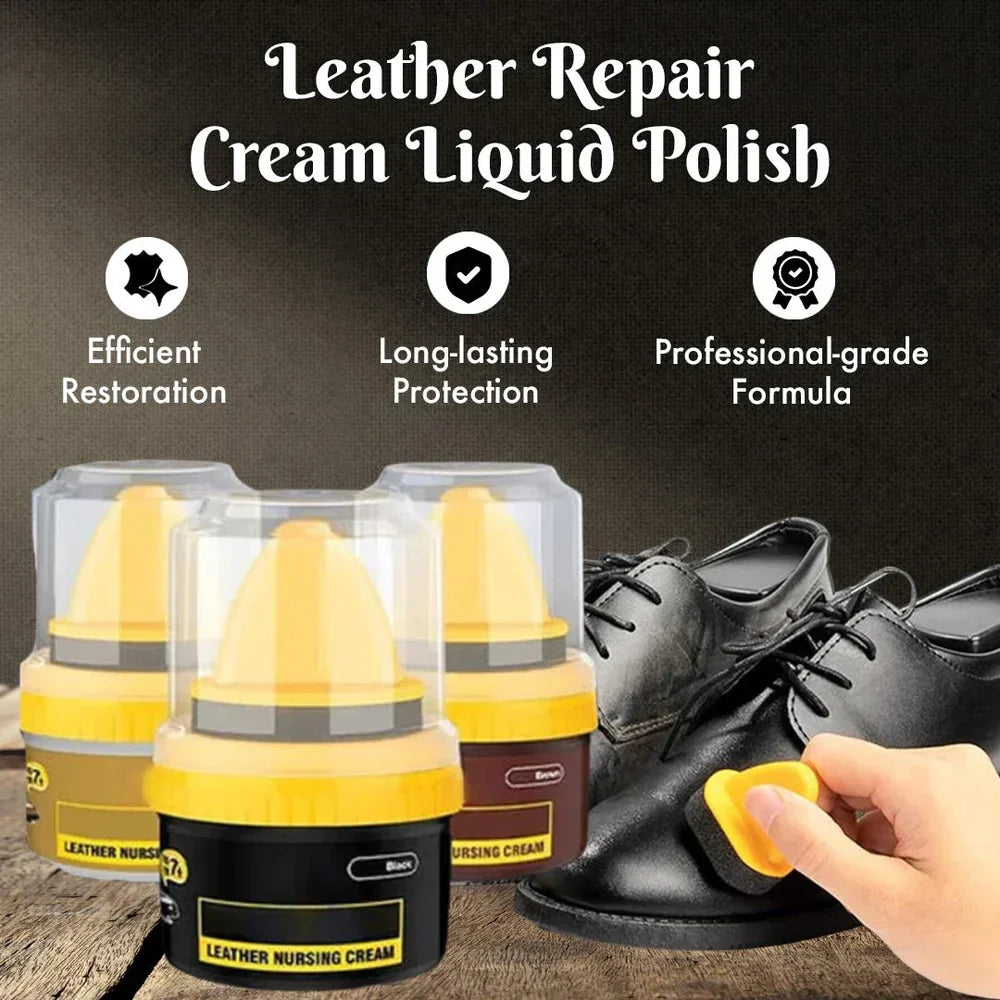 Leather Repair/Shine Liquid Cream