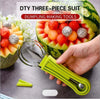 4 In 1 Stainless Steel Fruit Tool Set Carving Knife Fruit