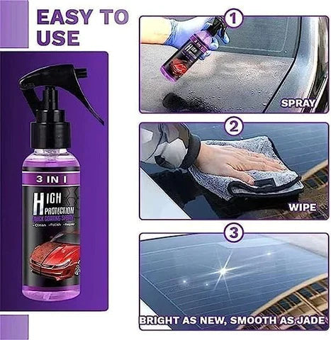 3 In 1 High Protection Car Coating Spray