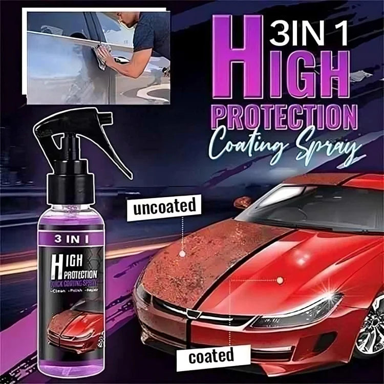 3 In 1 High Protection Car Coating Spray