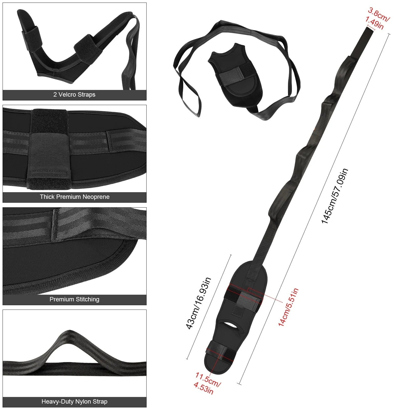 Yoga Leg Stretcher Strap Belt-50%