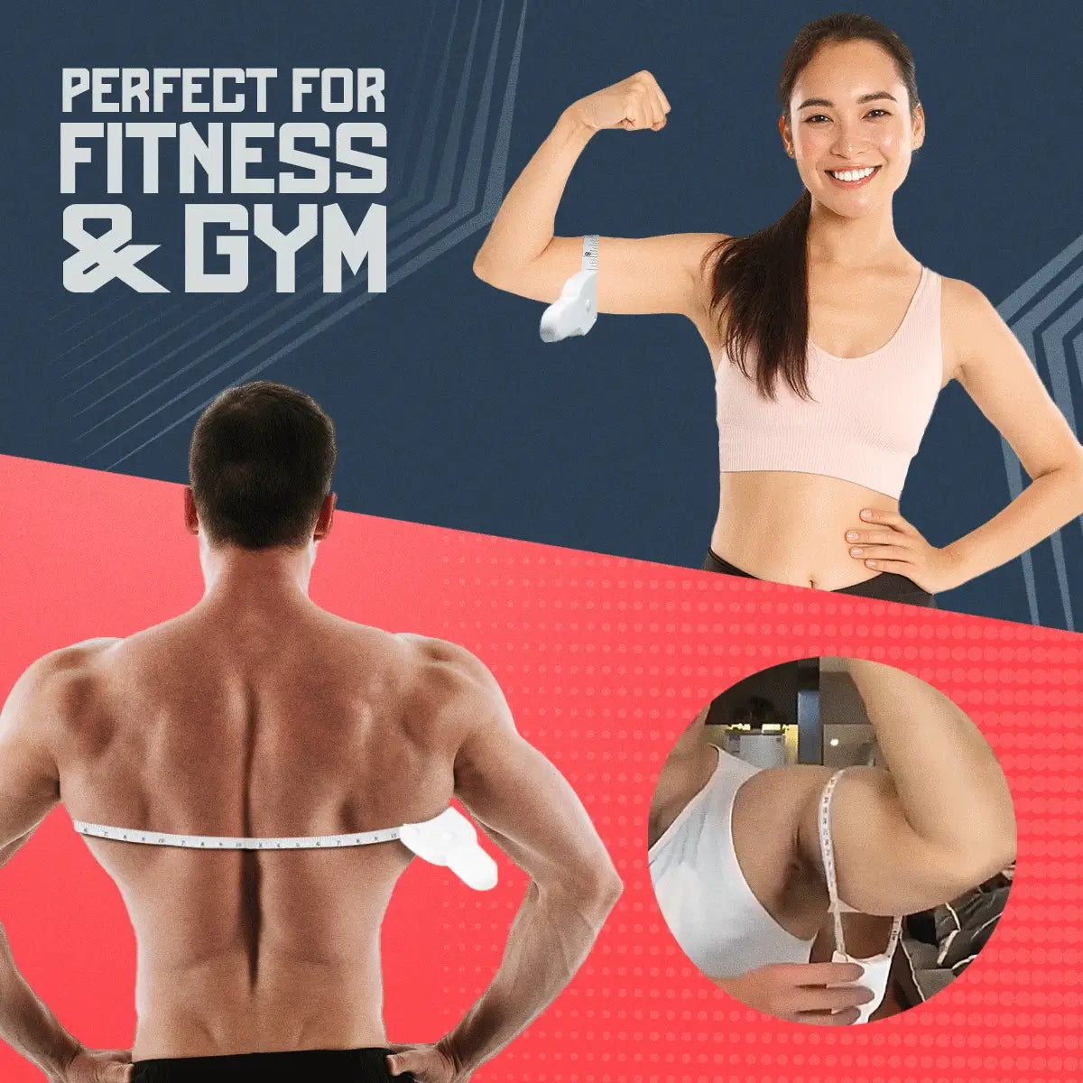 Automatic Self-Tightening Body Measuring Tape