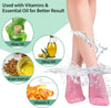 Women foot spa pedicure silicone socks (Free Spa Serum)