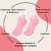 Women foot spa pedicure silicone socks (Free Spa Serum)