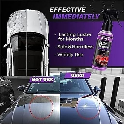 3 In 1 High Protection Car Coating Spray